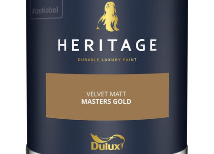 Dulux Heritage Velvet Matt Emulsion Tester Pot 125ml - Masters Gold