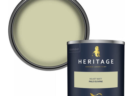 Dulux Heritage Velvet Matt Emulsion Tester Pot 125ml - Pale Olivine
