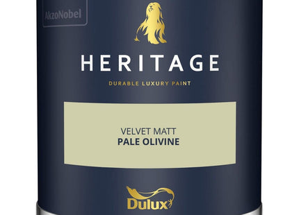 Dulux Heritage Velvet Matt Emulsion Tester Pot 125ml - Pale Olivine