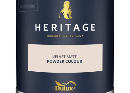 Dulux Heritage Velvet Matt Emulsion Tester Pot 125ml - Powder Colour