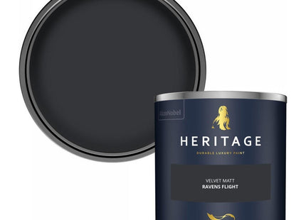 Dulux Heritage Velvet Matt Emulsion Tester Pot 125ml - Ravens Flight