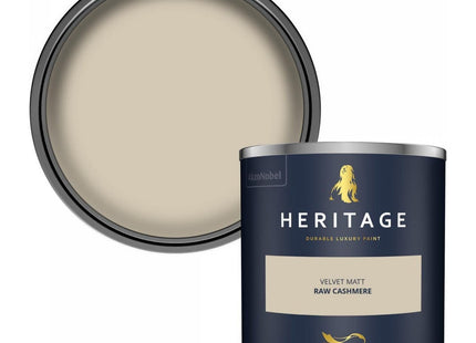 Dulux Heritage Velvet Matt Emulsion Tester Pot 125ml - Raw Cashmere