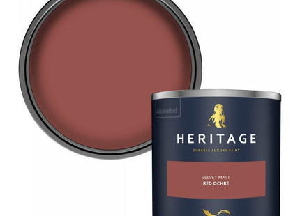 Dulux Heritage Velvet Matt Emulsion Tester Pot 125ml - Red Ochre