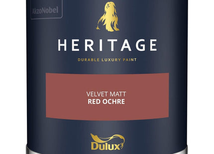 Dulux Heritage Velvet Matt Emulsion Tester Pot 125ml - Red Ochre