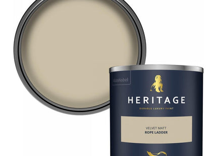 Dulux Heritage Velvet Matt Emulsion Tester Pot 125ml - Rope Ladder