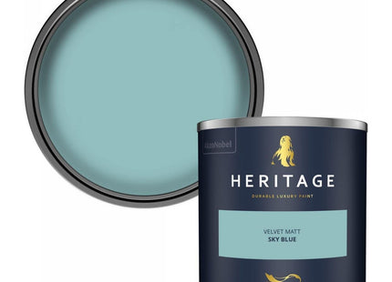 Dulux Heritage Velvet Matt Emulsion Tester Pot 125ml - Sky Blue