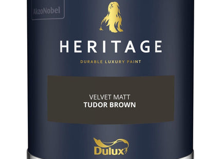 Dulux Heritage Velvet Matt Emulsion Tester Pot 125ml - Tudor Brown