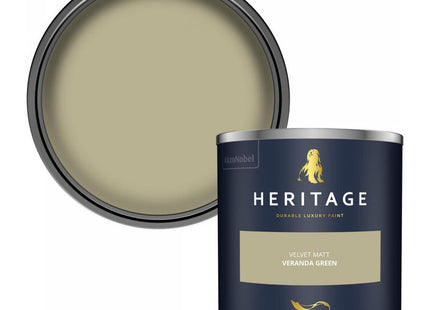 Dulux Heritage Velvet Matt Emulsion Tester Pot 125ml - Veranda Green