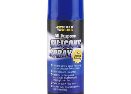 Everbuild All Purpose Silicone Spray, 400ml