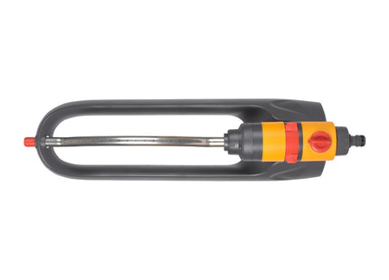 Hozelock Rectangular Sprinkler Plus 220 M: Ultra Coverage, Adjustable Oscillation Zone: 16 Jets For Uniform Watering [100-100-250]