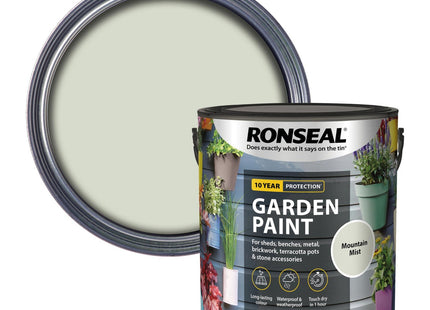 Ronseal Garden Paint Mountain Mist 2.5 Litre