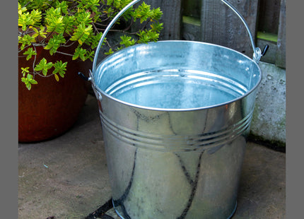 Apollo Gardening Ltd Apollo Steel Galvanised Bucket 14 Litre