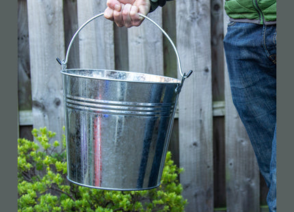 Apollo Gardening Ltd Apollo Steel Galvanised Bucket 14 Litre