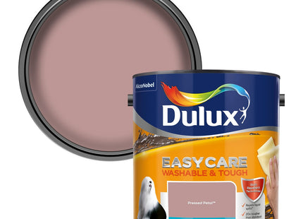 Dulux Easycare Washable & Tough Matt Emulsion Paint - Pressed Petal - 2.5 Litre