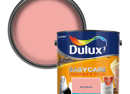 Dulux Easycare Washable & Tough Matt Emulsion Paint - Boho Blush - 2.5 Litre