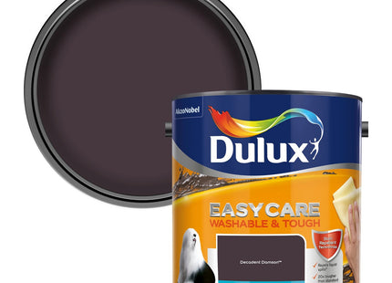 Dulux Easycare Washable & Tough Matt Emulsion Paint - Decadent Damson - 2.5 Litre