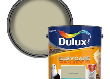 Dulux Easycare Washable & Tough Matt Emulsion Paint - Fresh Artichoke - 2.5 Litre