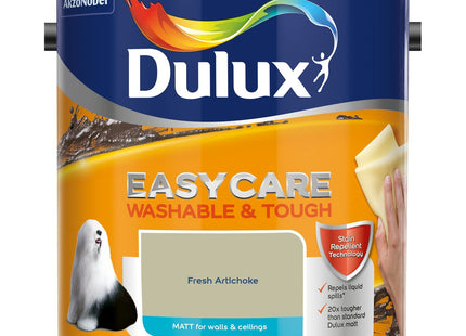 Dulux Easycare Washable & Tough Matt Emulsion Paint - Fresh Artichoke - 2.5 Litre