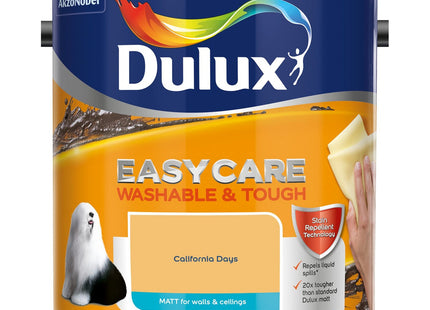 Dulux Easycare Washable & Tough Matt Emulsion Paint - California Days - 2.5 Litre