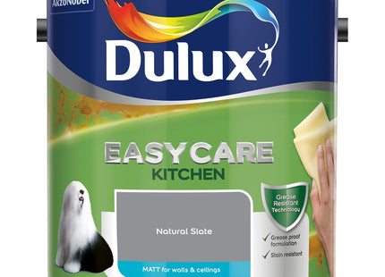 Dulux Easycare Kitchen Matt Emulsion Paint - Natural Slate - 2.5 Litre