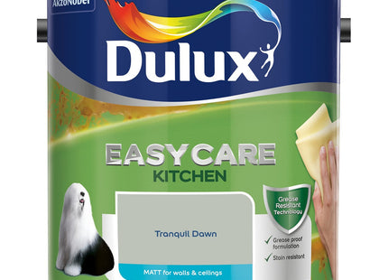 Dulux Easycare Kitchen Matt Emulsion Paint - Tranquil Dawn - 2.5 Litre