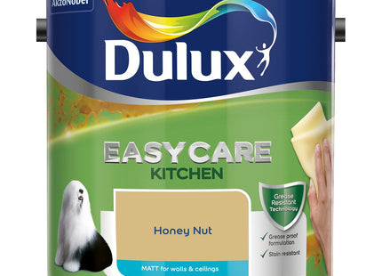 Dulux Easycare Kitchen Matt Emulsion Paint - Honey Nut - 2.5 Litre