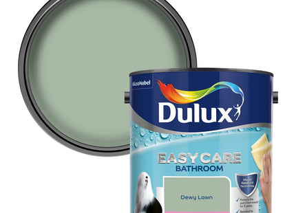 Dulux Easycare bathroom Soft Sheen Paint - Dewy Lawn - 2.5 Litre