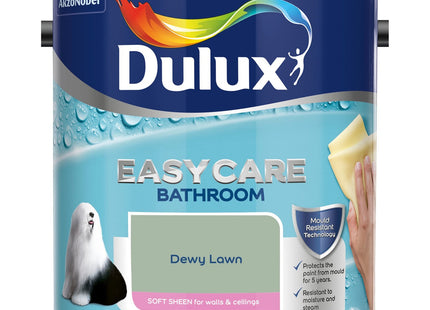 Dulux Easycare bathroom Soft Sheen Paint - Dewy Lawn - 2.5 Litre