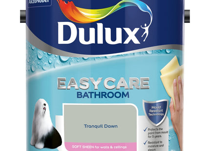 Dulux Easycare bathroom Soft Sheen Paint - Tranquil Dawn - 2.5 Litre
