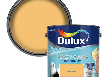 Dulux Easycare bathroom Soft Sheen Paint - California Days - 2.5 Litre