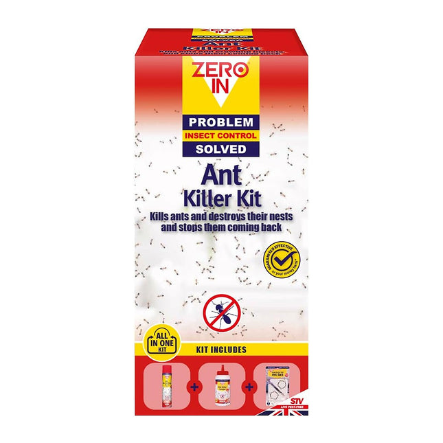 STV Zero In All-In-One Ant Killer Kit. 300ml