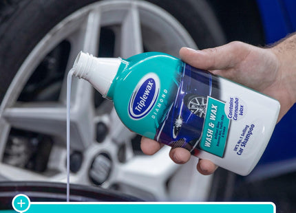 Triplewax Wash and Wax Car Shampoo, 1 Litre