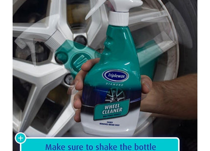 Triplewax Wheel Cleaner 500ml - Powerful Spray for Brake Dust & Grime Removal