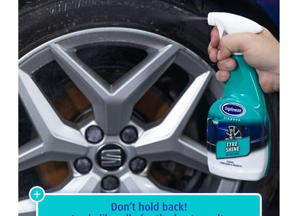 Triplewax Tyre Shine 500ml - Long-Lasting Wet Look for Car Tyres