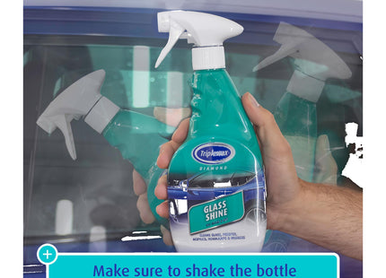 Triplewax Glass Cleaner Shine 500ml - Streak Free Mirror Clean