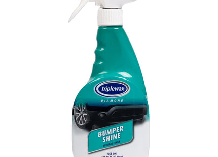 Triplewax Bumper Shine 500ml - Restores & Protects Faded Plastic & Rubber Trim