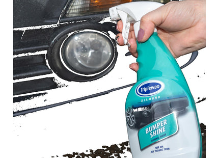 Triplewax Bumper Shine 500ml - Restores & Protects Faded Plastic & Rubber Trim