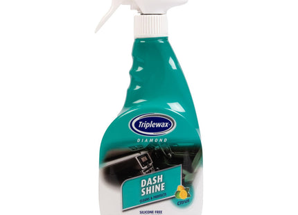 Triplewax Dash Shine 500ml - Cleans & Restores Dashboard with Anti-Static Finish
