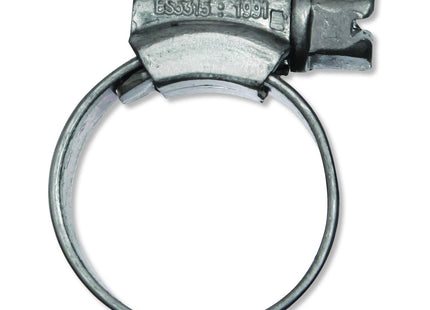 Eclipse Professional Tools - Size OO W1, 13-20mm (_" - _") Mild Steel Worm Gear Hose Clamps ECW1 (Pack of 10)