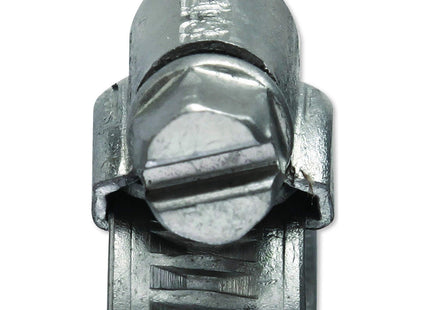 Eclipse Professional Tools - Size OO W1, 13-20mm (_" - _") Mild Steel Worm Gear Hose Clamps ECW1 (Pack of 10)