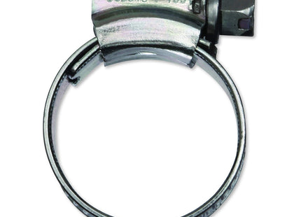Eclipse Professional Tools - Size OX W1, 18-25mm (_" - 1") Mild Steel Worm Gear Hose Clamps, Silver ECW1 (Pack of 10)