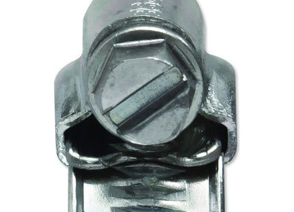 Eclipse Professional Tools - Size OX W1, 18-25mm (_" - 1") Mild Steel Worm Gear Hose Clamps, Silver ECW1 (Pack of 10)