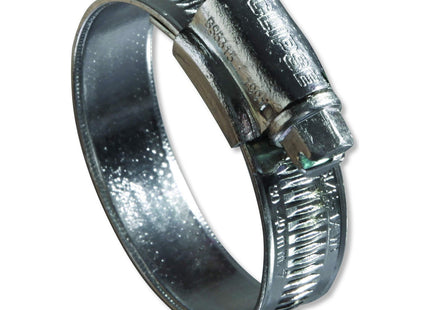 Eclipse Professional Tools - Size 1X W1, 30-40mm (1 _" - 1 _") Mild Steel Worm Gear Hose Clamps ECW1 (Pack of 10)