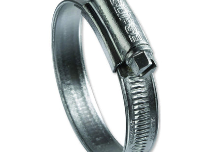 Eclipse Professional Tools - Size 2 W1, 40-55mm (1 _" - 2 _") Mild Steel Worm Gear Hose Clamps ECW1 (Pack of 10)