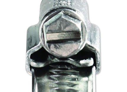 Eclipse Professional Tools - Size 2X W1, 45-60mm (1 _" - 2 _") Mild Steel Worm Gear Hose Clamps ECW1 (Pack of 10)