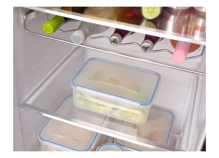 Addis Clip Tight Lunchbox Food Storage Container Rectangle Airtight Silicone Seal Containers Bpa Free Easy Locking Lid Clips 2 Litre