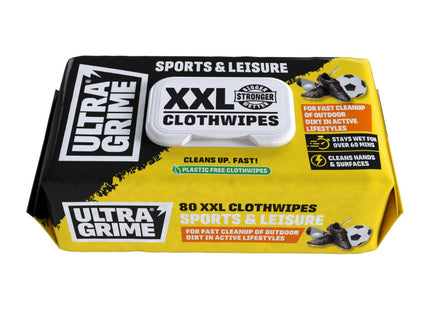 UltraGrime Sports & Leisure Clothwipes 80 Pack 5660