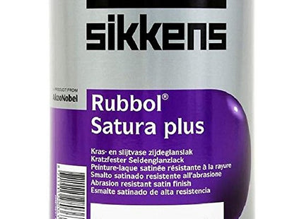 Sikkens Rubbol Satura Plus- Black 1 Litre Fast Postage