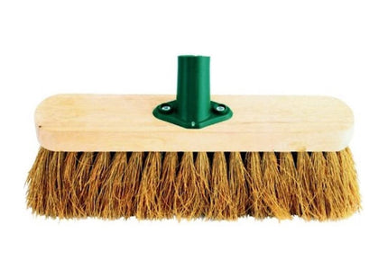Charles Bentley Jantex Soft Coco Wooden Broom Head - 12"