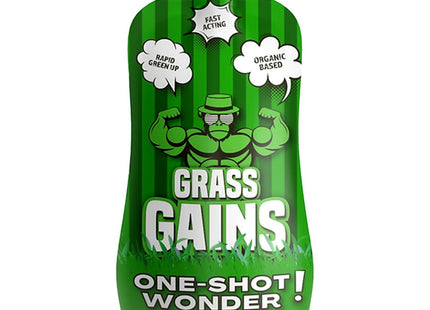 Grass Gains All Year Round One Shot Wonder Lawn Treatment, Feed Greens Up Your Lawn in 24 Hours, Child and Pet Friendly 1 Litre